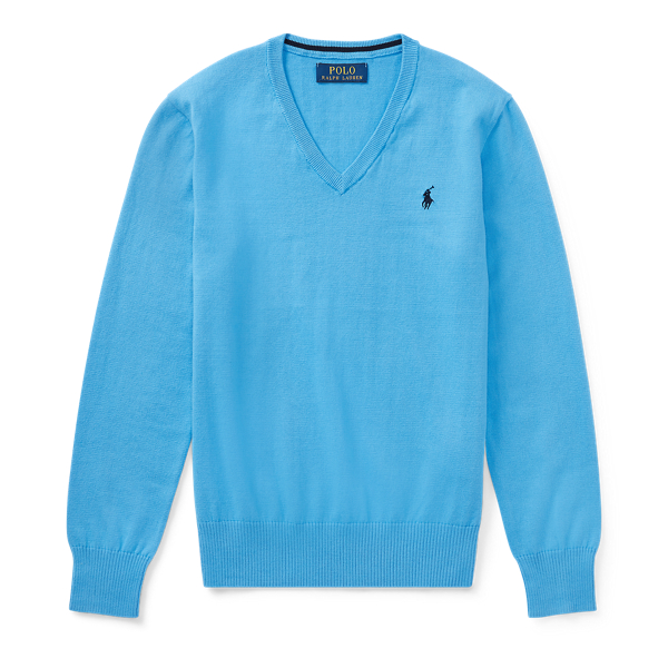 Florida Blue Cotton V-Neck Sweater Boys 8-20 1