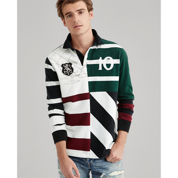 Classic Fit Patchwork Rugby