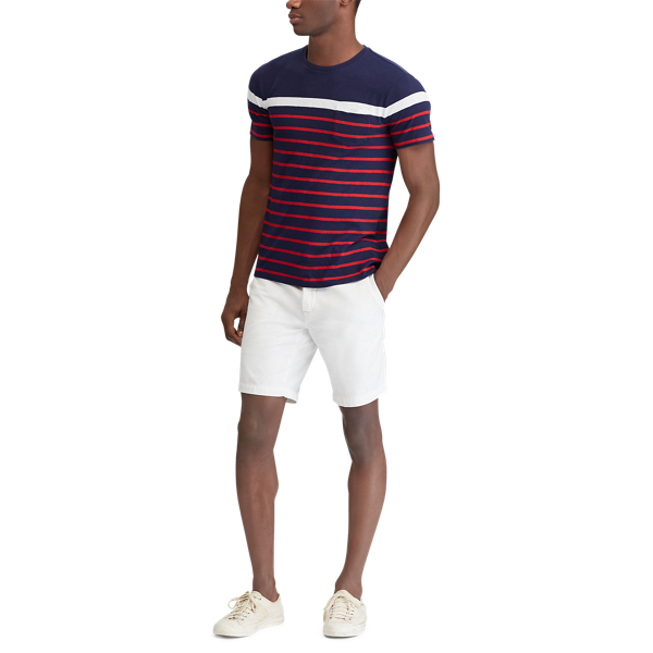 Cruise Navy Multi Custom Slim Fit Cotton T-Shirt Polo Ralph Lauren 3