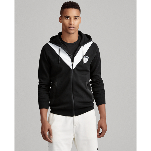 Buy POLO RALPH LAUREN Men's Water-Repellent Double-Knit Hoodie RETAIL $168