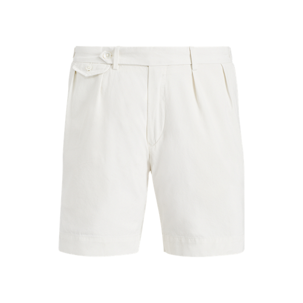 【送料&関税込】Polo Ralph Lauren Cotton Shorts With Pleats Classic Fit Pleated Short