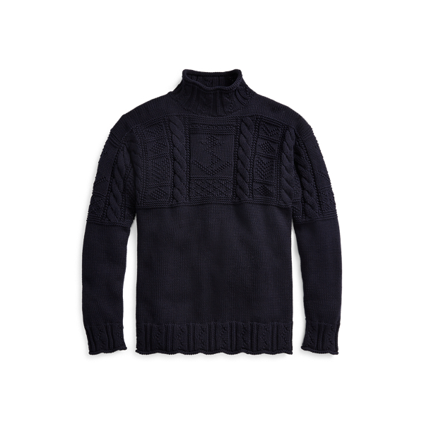 Aran-Strickpullover aus Baumwolle Polo Ralph Lauren in 1
