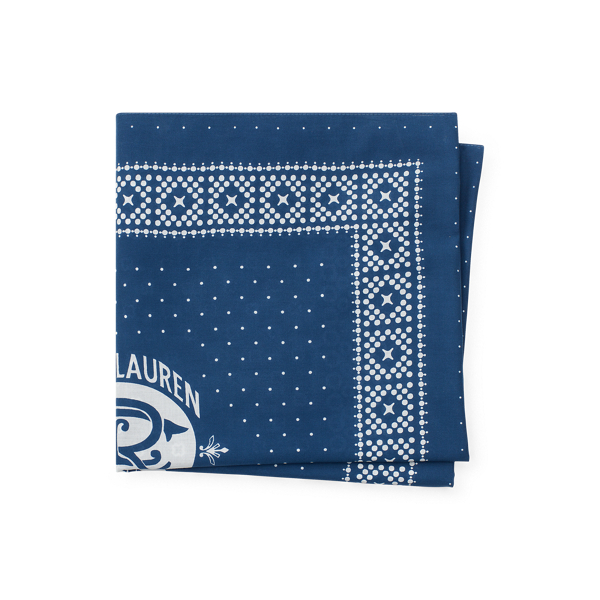 Cotton Bandanna Scarf Ralph Lauren Collection 1