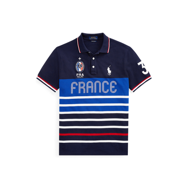 Custom Slim Fit France Polo for Men Ralph Lauren IE