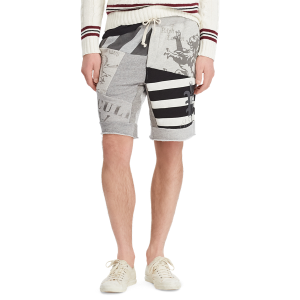 Patchwork Fleece Short for Men Ralph Lauren PY