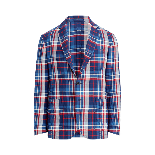 Plaid Herringbone Sport Coat