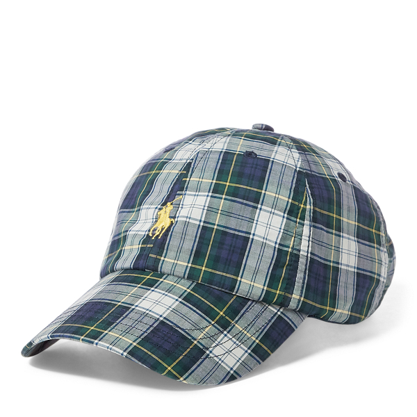 Plaid Cotton Cap