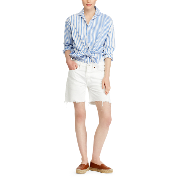 White Boy Fit Denim Short Polo Ralph Lauren 4