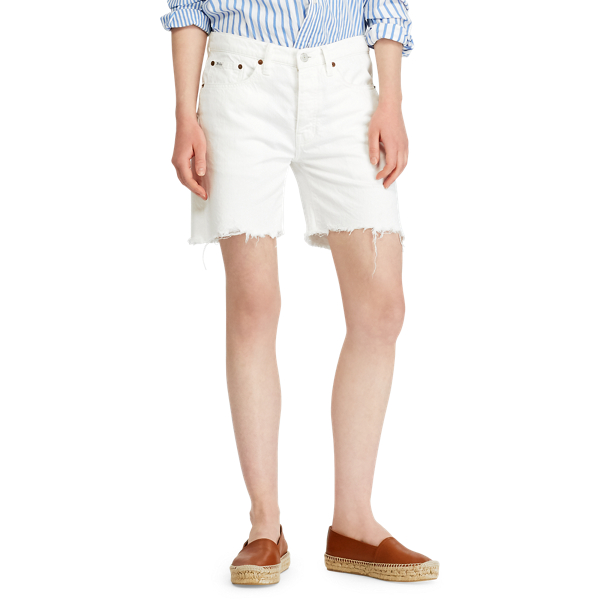 White Boy Fit Denim Short Polo Ralph Lauren 5