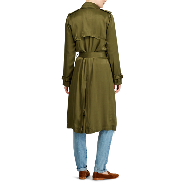 Trenchcoat aus Twill Polo Ralph Lauren in Canopy Olive 4