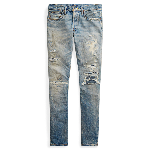 Lockwood Repaired Sullivan Slim Distressed Jean Polo Ralph Lauren 1