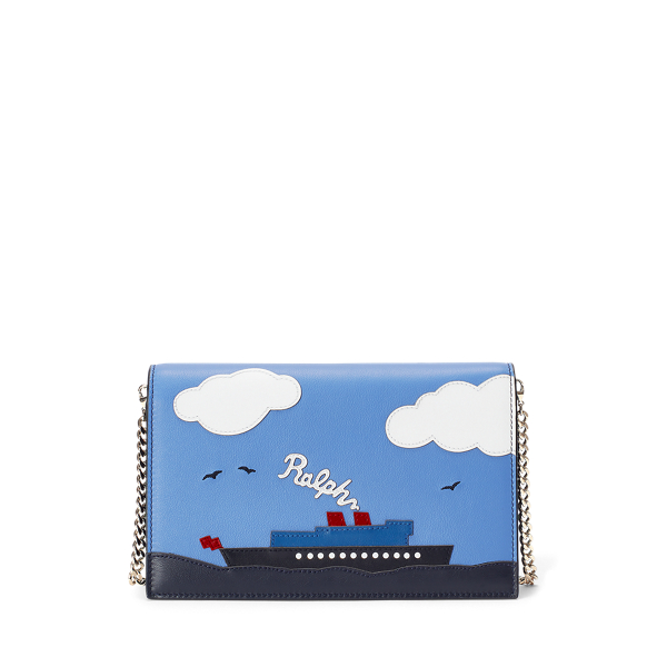 Steamboat Calfskin Zip Wallet Ralph Lauren Collection 1