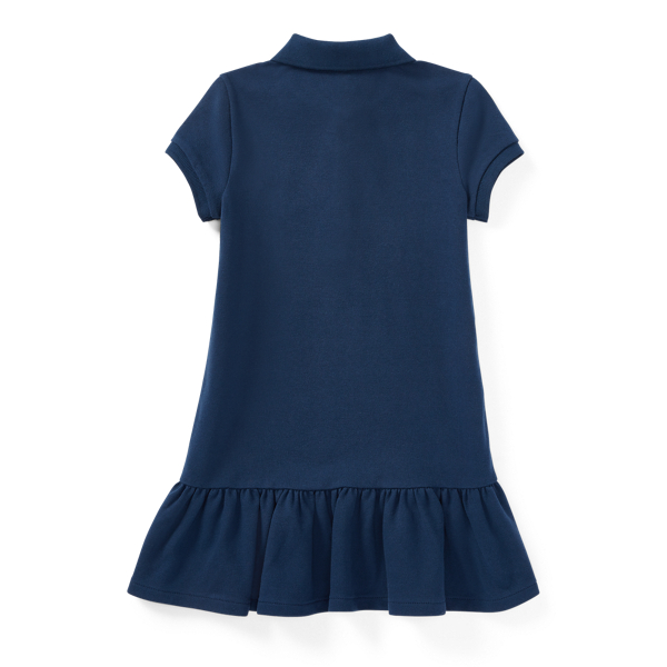 Big Pony Mesh Polo Dress Girls 2-6x 2