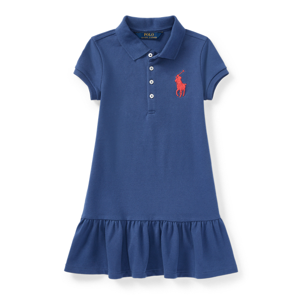 Big Pony Mesh Polo Dress