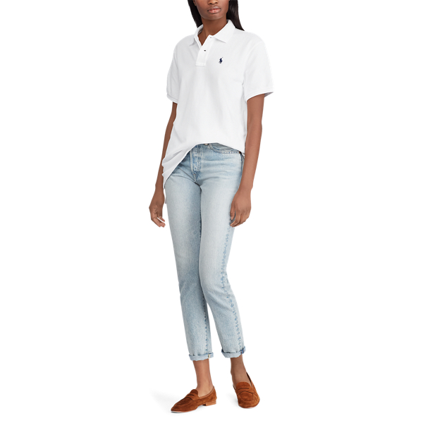 Polo coupe ample en coton Polo Ralph Lauren en Blanc 4