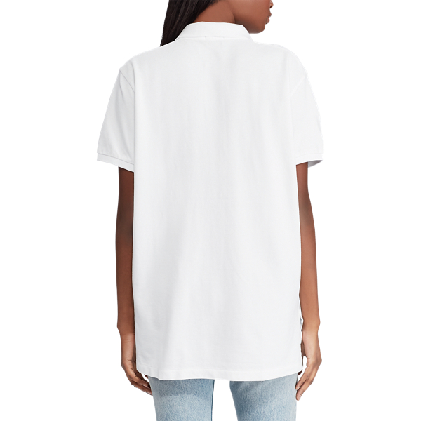 Polo coupe ample en coton Polo Ralph Lauren en Blanc 6