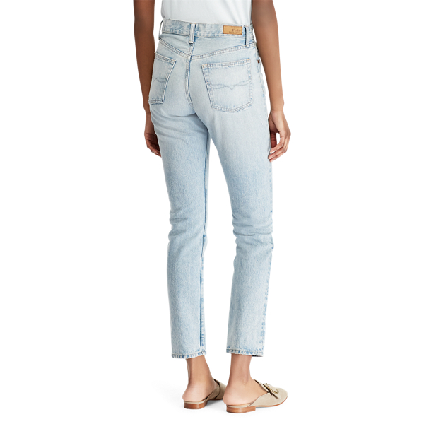 Le slim Callen taille haute Polo Ralph Lauren en Indigo clair 6