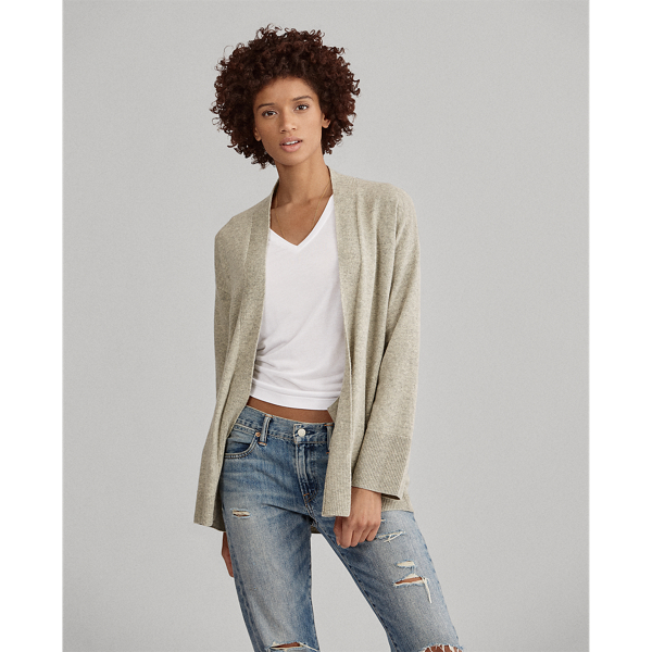 Wool Open Front Sweater