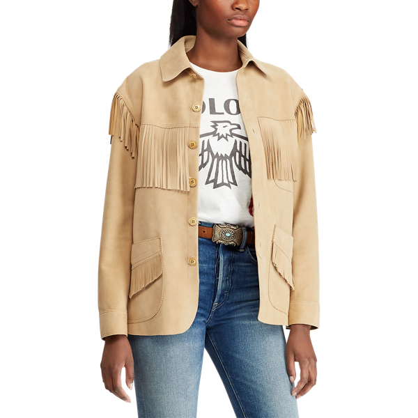 Fringe Suede Jacket