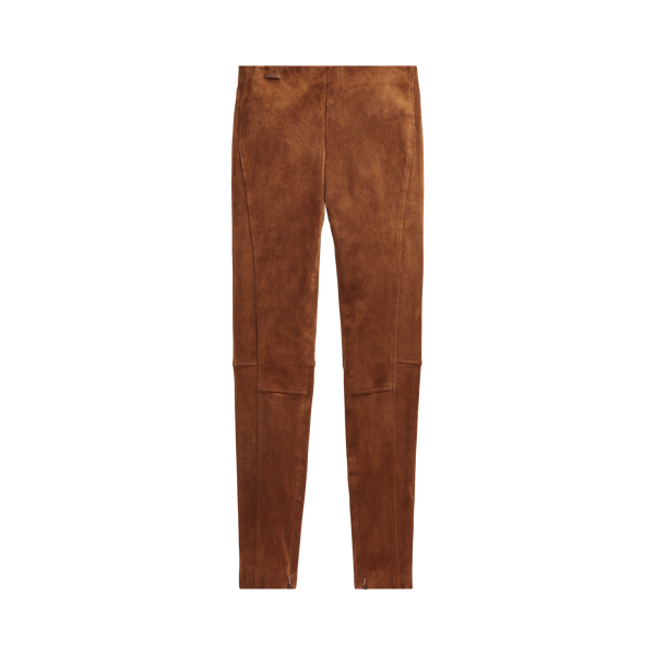 Suede Skinny Trouser