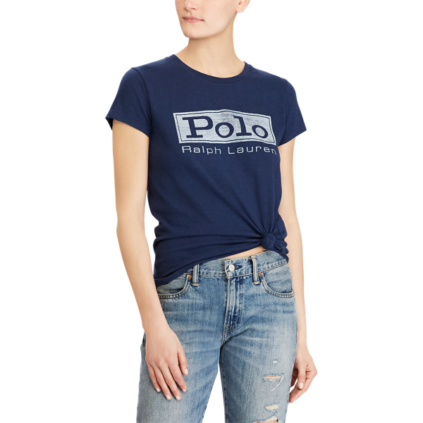 Classic Royal Logo Jersey Graphic T-Shirt Polo Ralph Lauren 4