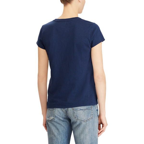 Classic Royal Logo Jersey Graphic T-Shirt Polo Ralph Lauren 5
