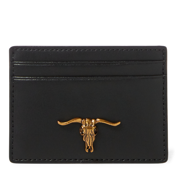 Steer-Head Leather Card Case Polo Ralph Lauren 1