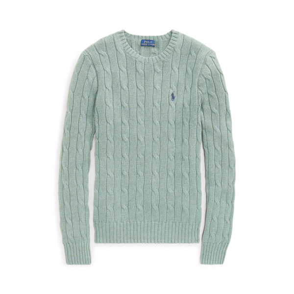 Cable Cotton Sweater Polo Ralph Lauren em 1