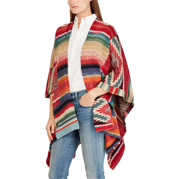 Ralph lauren poncho sweater sale