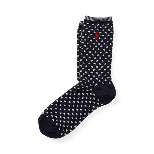 Star-Print Trouser Socks Polo Ralph Lauren 1