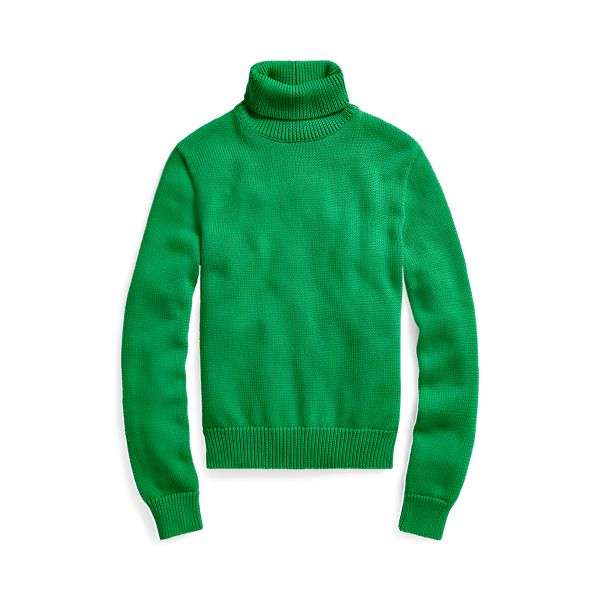 Rollkragenpullover aus Baumwolle