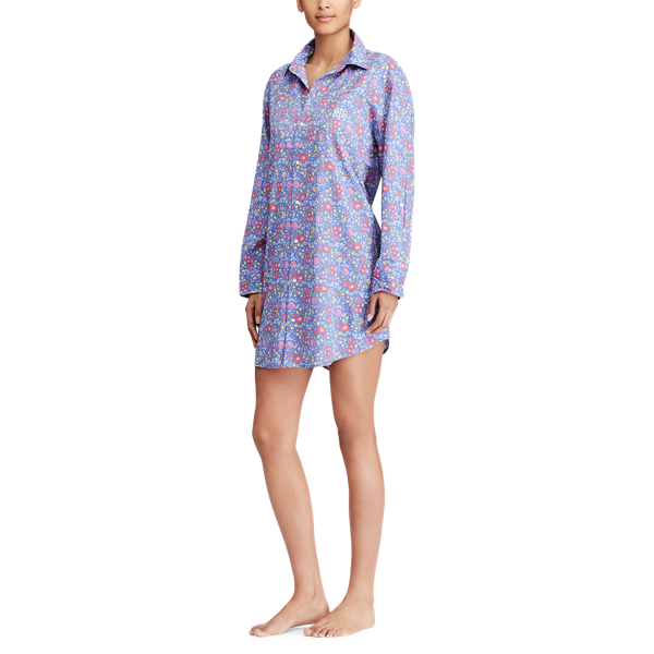 Bluefl Cotton-Blend Sleep Shirt Lauren 2