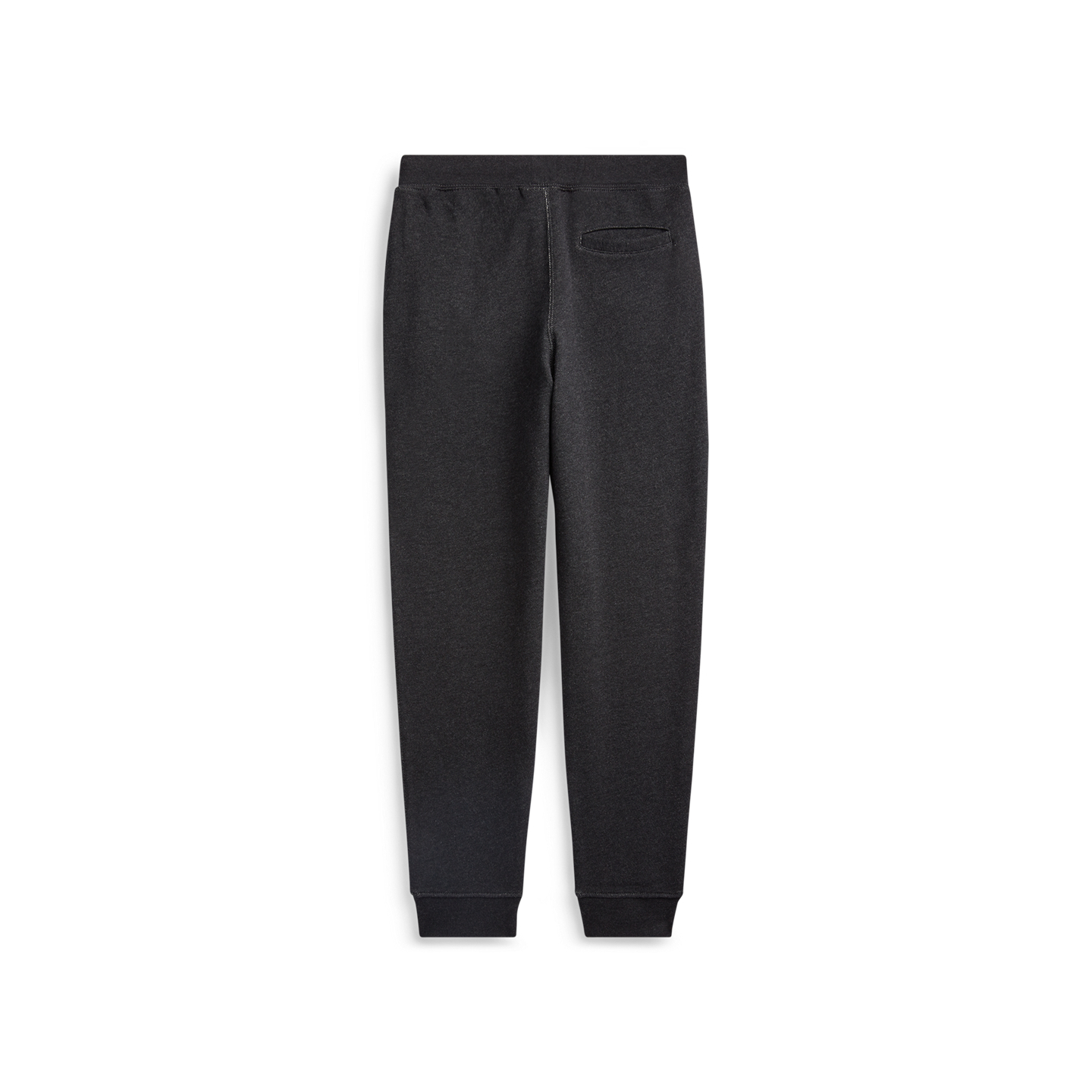 Детские брюки Ralph Lauren Fleece Jogger, цвет: Меланжевый — фото 1