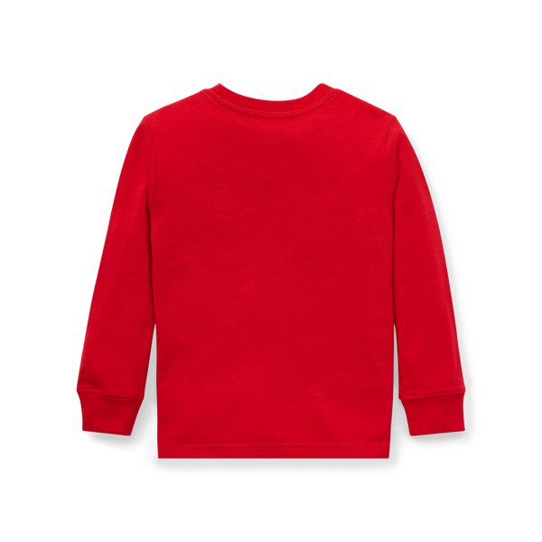 T-Shirt aus Baumwolljersey Boys 1.5-6 Years in Red 2