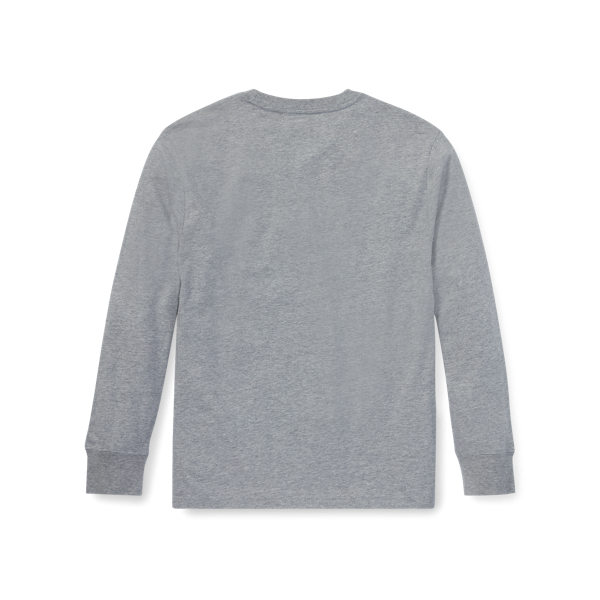 Andover Heather Cotton Jersey Crewneck Tee Boys 8-20 2