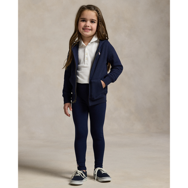 Fleece-Kapuzenjacke Girls 1.5-6.5 Years in Edles Lila 4