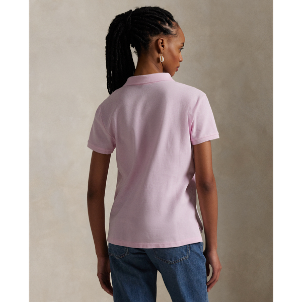 売れ筋商品|||ラルフローレン カットソー トップス レディース Women's Classic-Fit Mesh Polo Shirt Sunkissed Pink Classic Fit Mesh Polo Shirt | Ralph Lauren