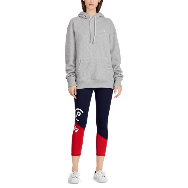 Sudadera&nbsp;polar con capucha Polo Ralph Lauren en Jaspeado Andover 4