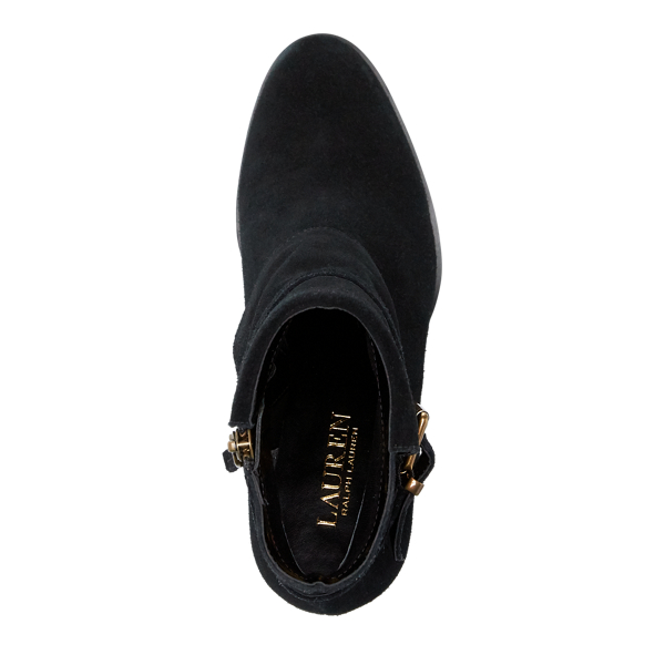 Black Gilda Suede Boot Lauren 5
