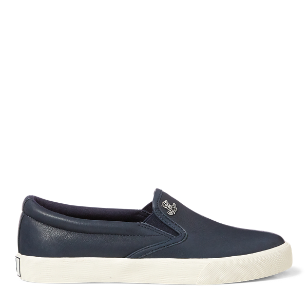 Lauren ralph lauren slip on sneakers on sale