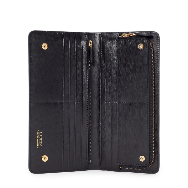 Large Leather Wallet Lauren in 3