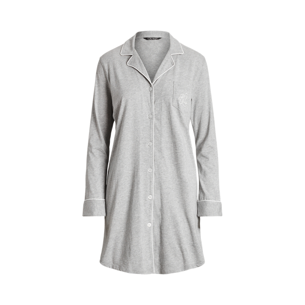 Cotton Modal Sleep Shirt Lauren 1