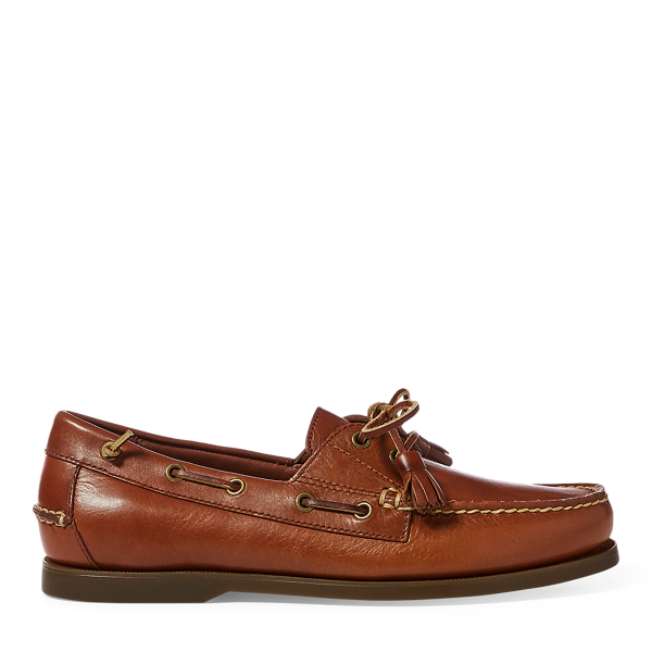 Polo ralph lauren merton leather boat shoe on sale