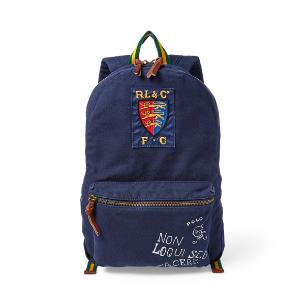 Crested Canvas Backpack Polo Ralph Lauren 1