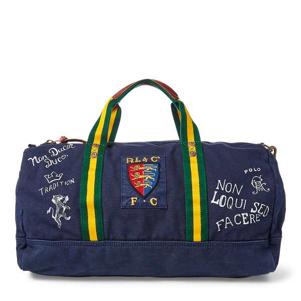 Crested Canvas Duffel Polo Ralph Lauren 1