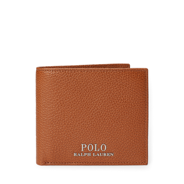 Pebbled Leather Billfold Polo Ralph Lauren em 1
