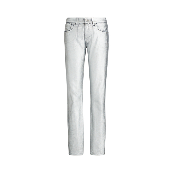 Iced Silver Barton Cotton Skinny Jean Ralph Lauren Collection 2