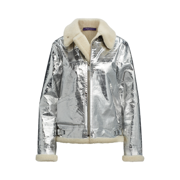 Bexley Leather Aviator Coat Ralph Lauren Collection 1