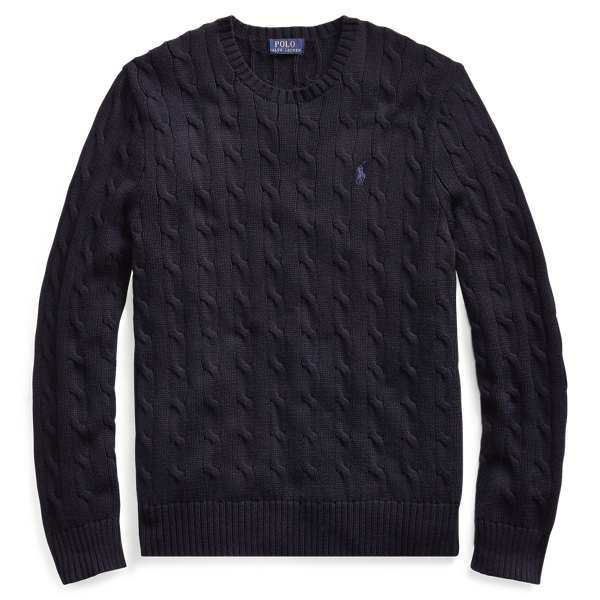 Maglia in cotone a trecce