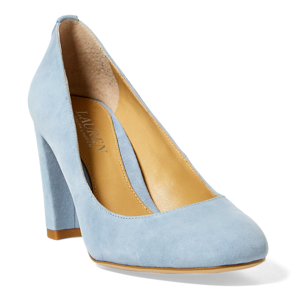 Maddie Suede Pump Lauren 1